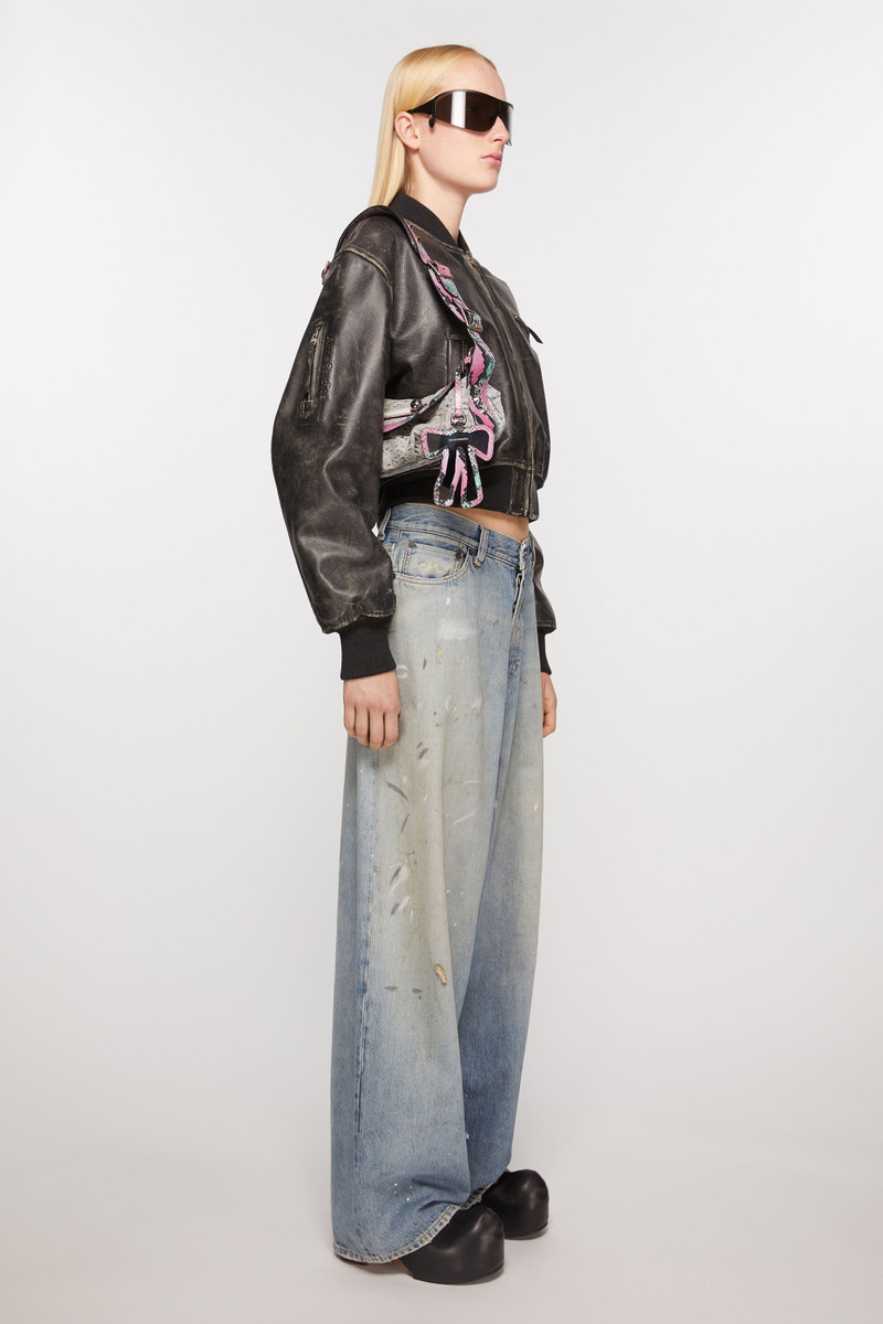 Acne Studios Shoulder bag - Light blue/pink outlook