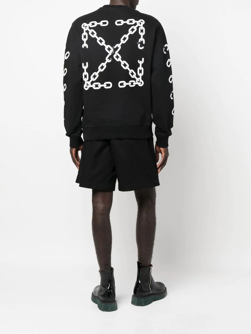 chain-link Arrow sweatshirt - 2