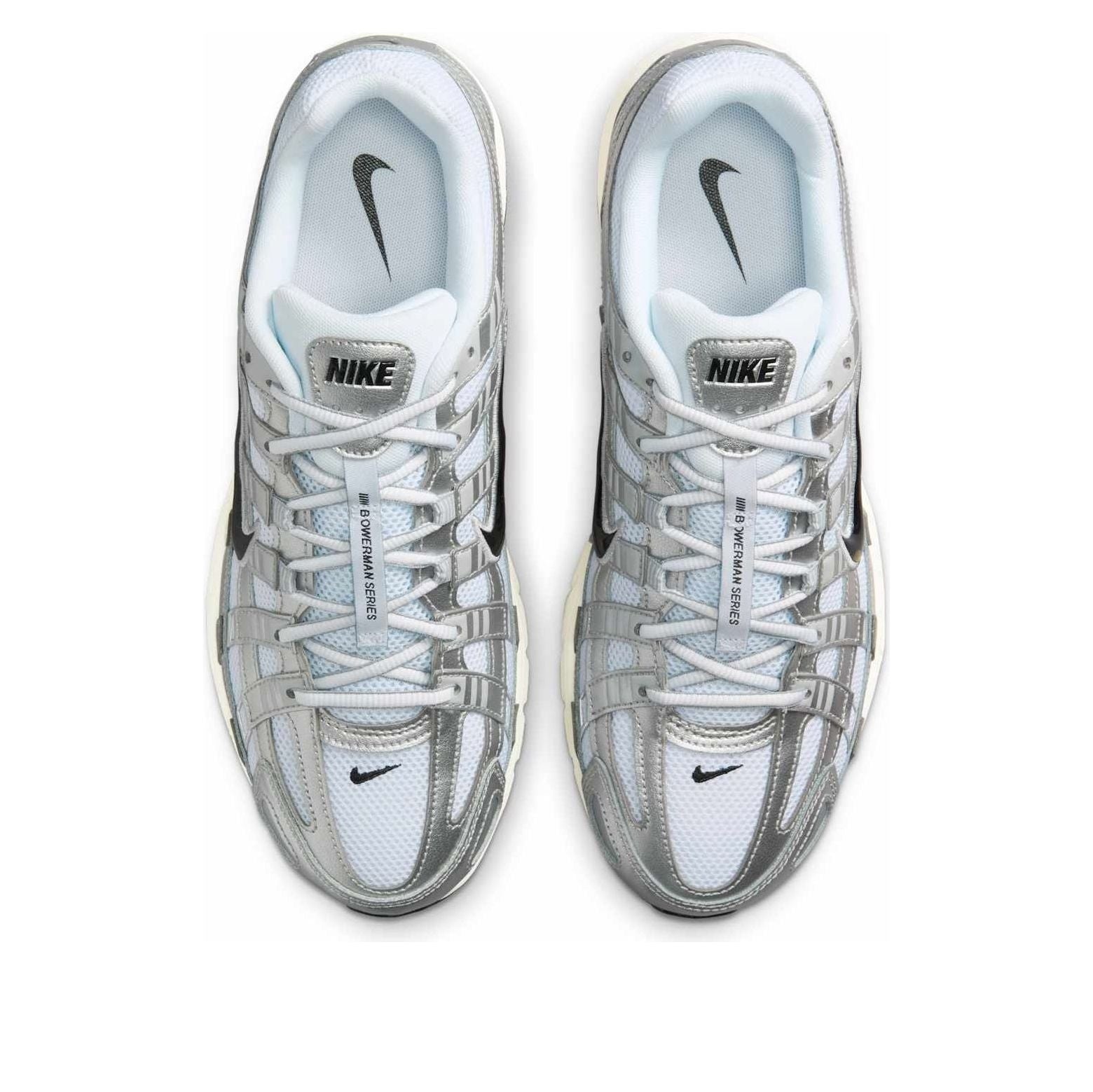 Nike P-6000 'White Metallic Silver Flat Silver' CD6404-105 - 4