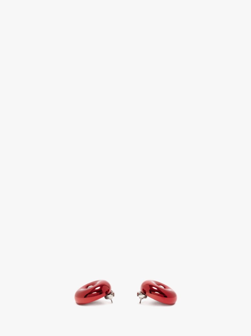 BUMPER-MOON CRYSTAL STUD EARRINGS - 2