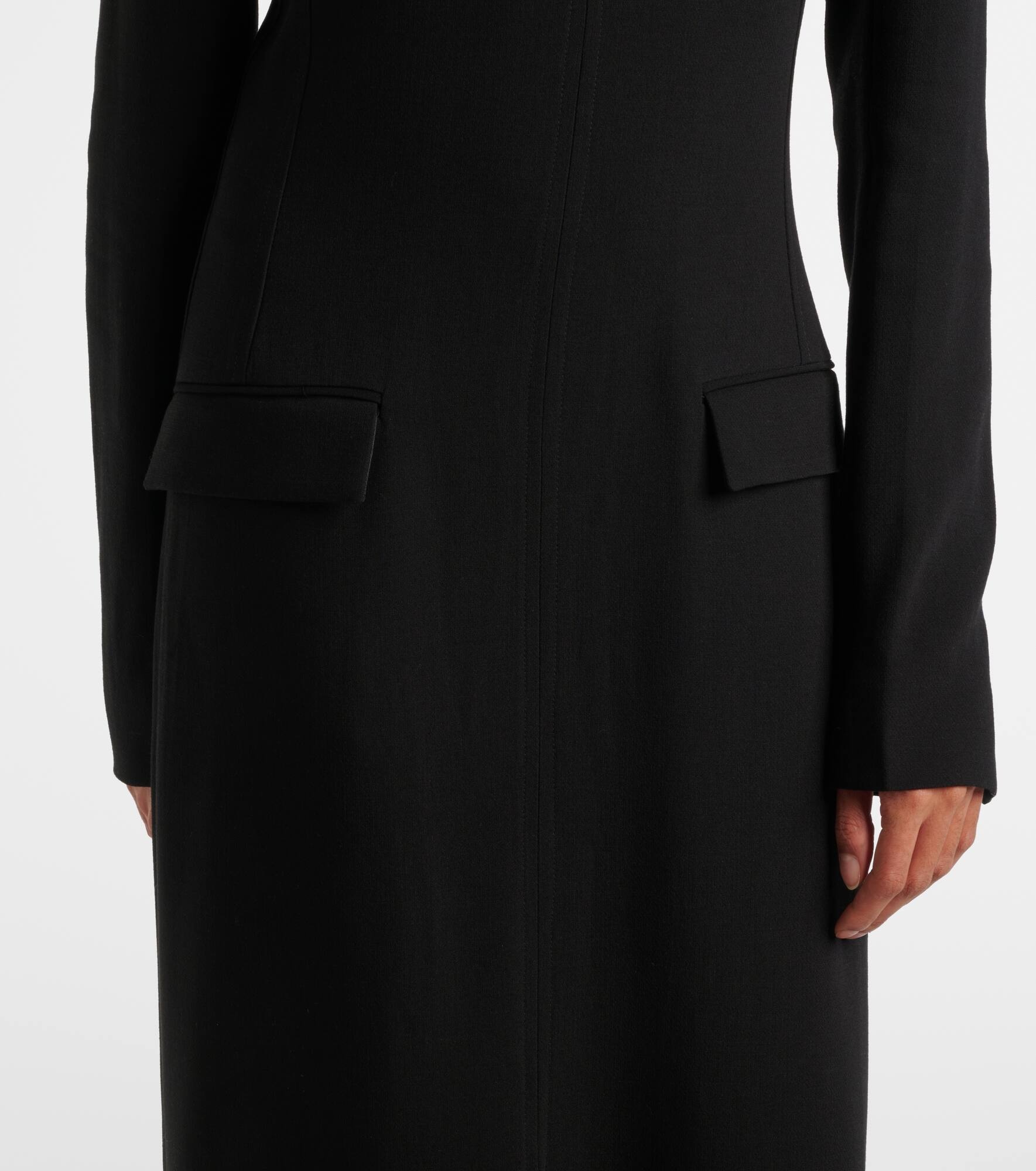 Crêpe maxi dress - 5