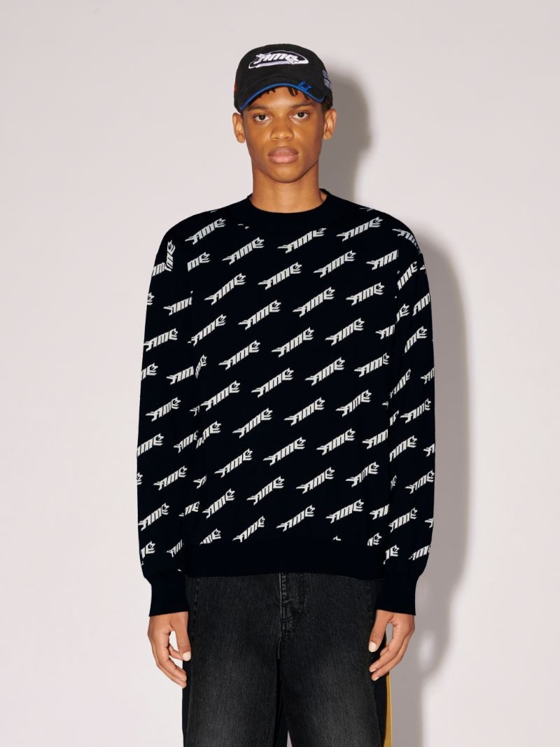 All Over Crewneck Sweater 4