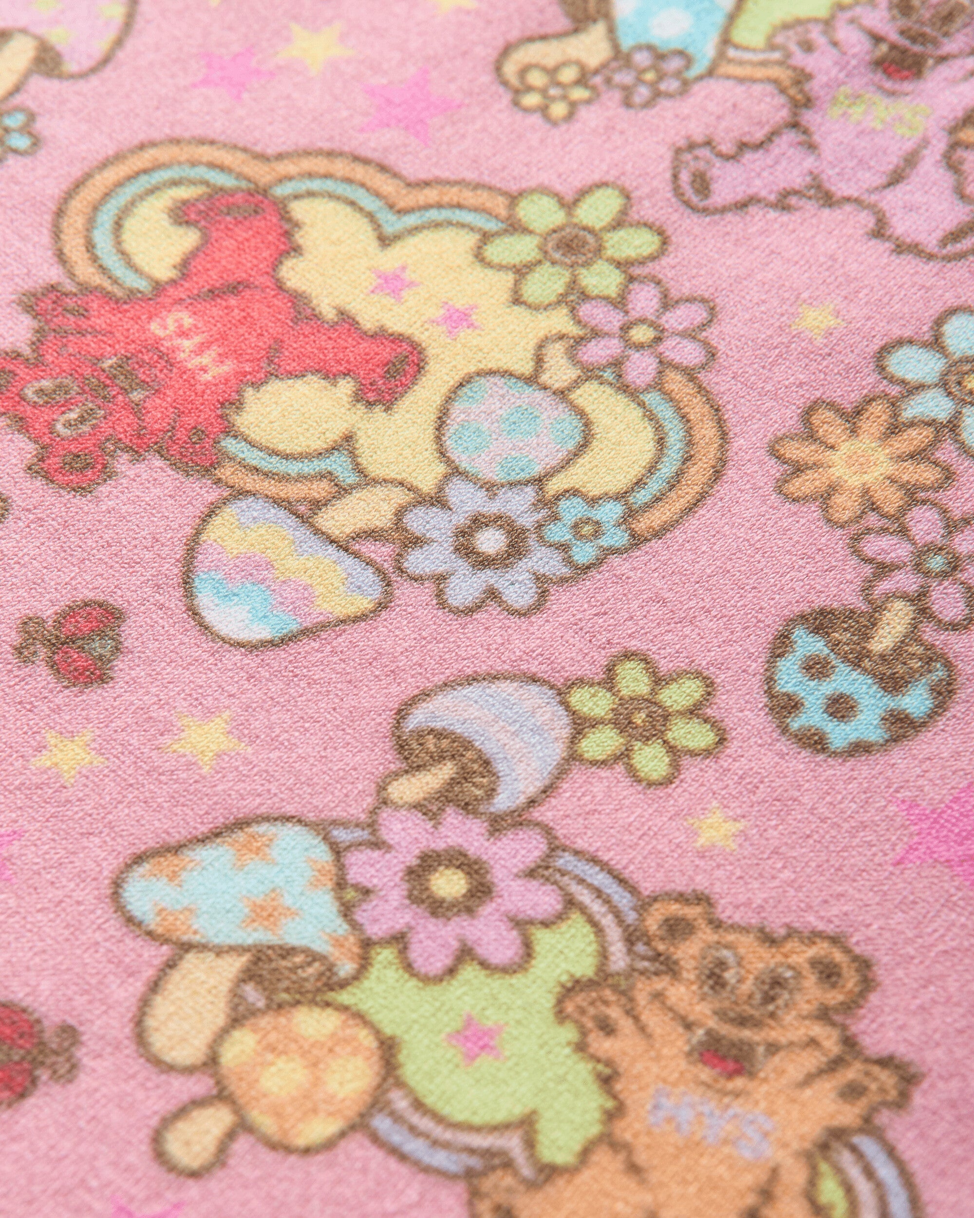 Women's Fire Bear Dream Pattern Skirt Pink - 4