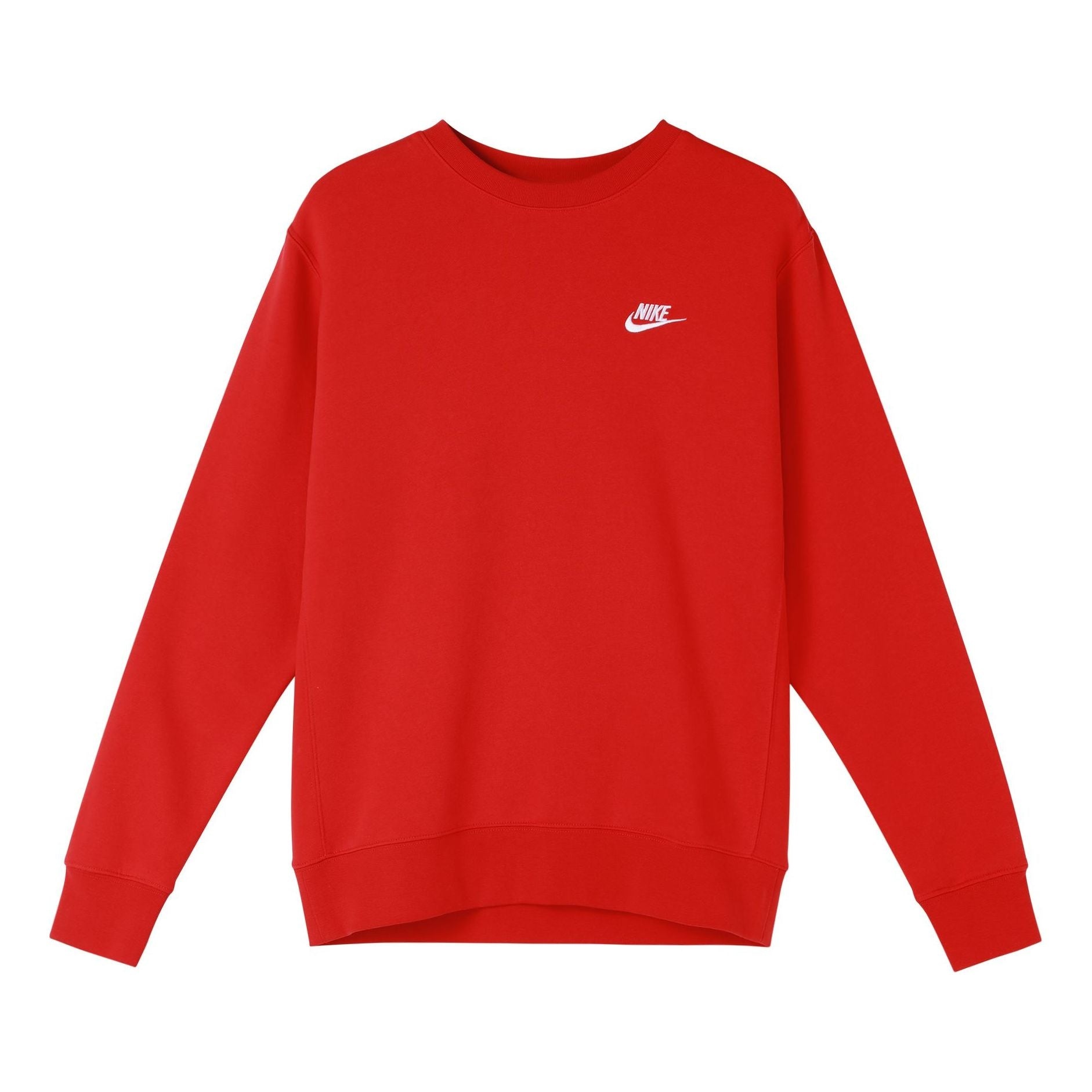 Nike Sportswear Casual Sports Round Neck Pullover Red Orange BV2663-657 - 1