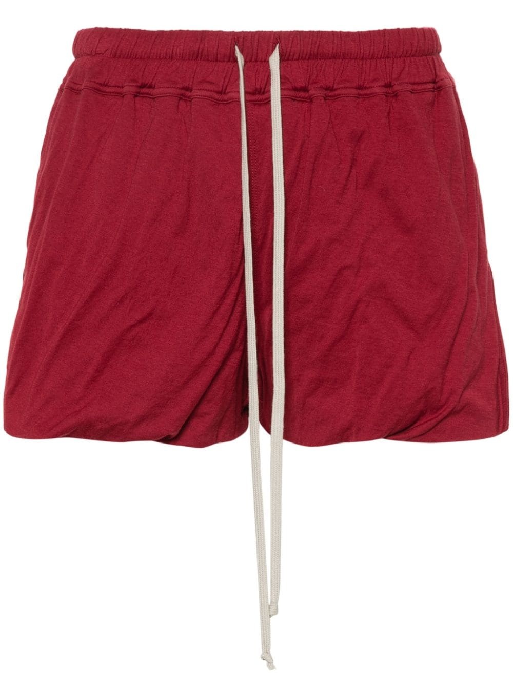 side-slits jersey shorts - 1