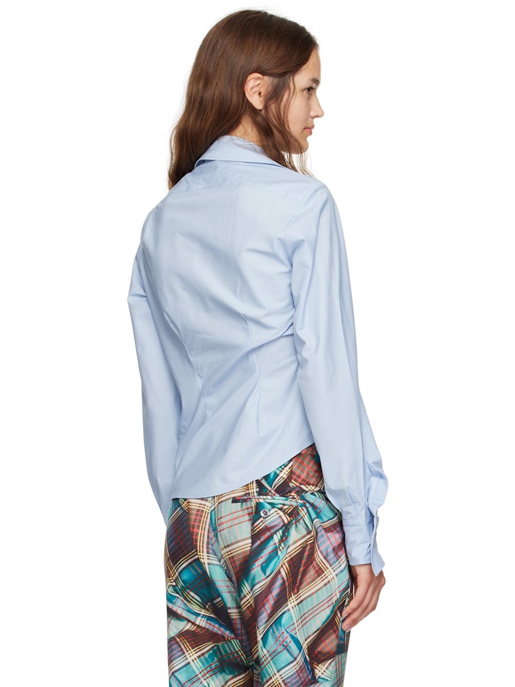 Blue Drunken Shirt - 3