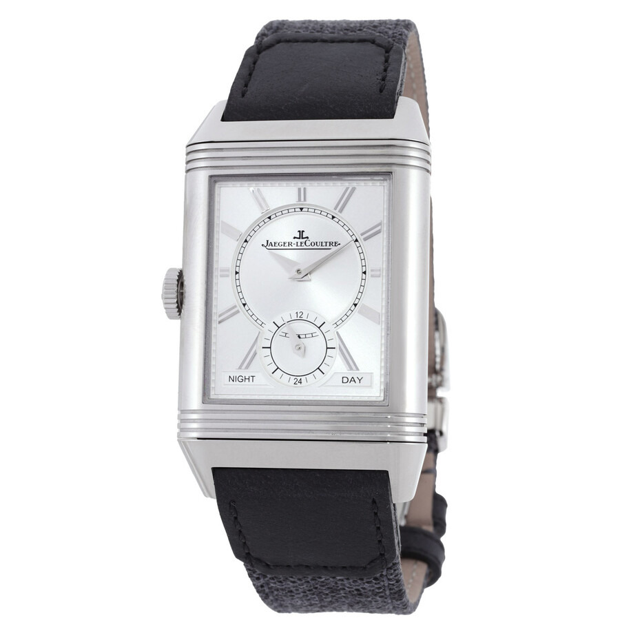 Jaeger LeCoultre Reverso Tribute Duoface Hand Wind Day-Night Men's Watch Q398847J - 2