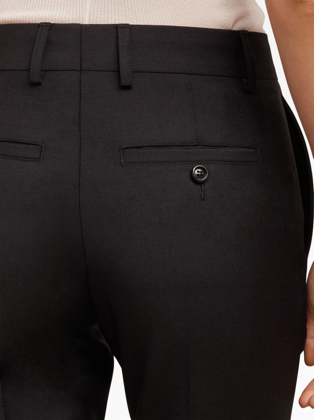 high-waist tailored trousers - 6