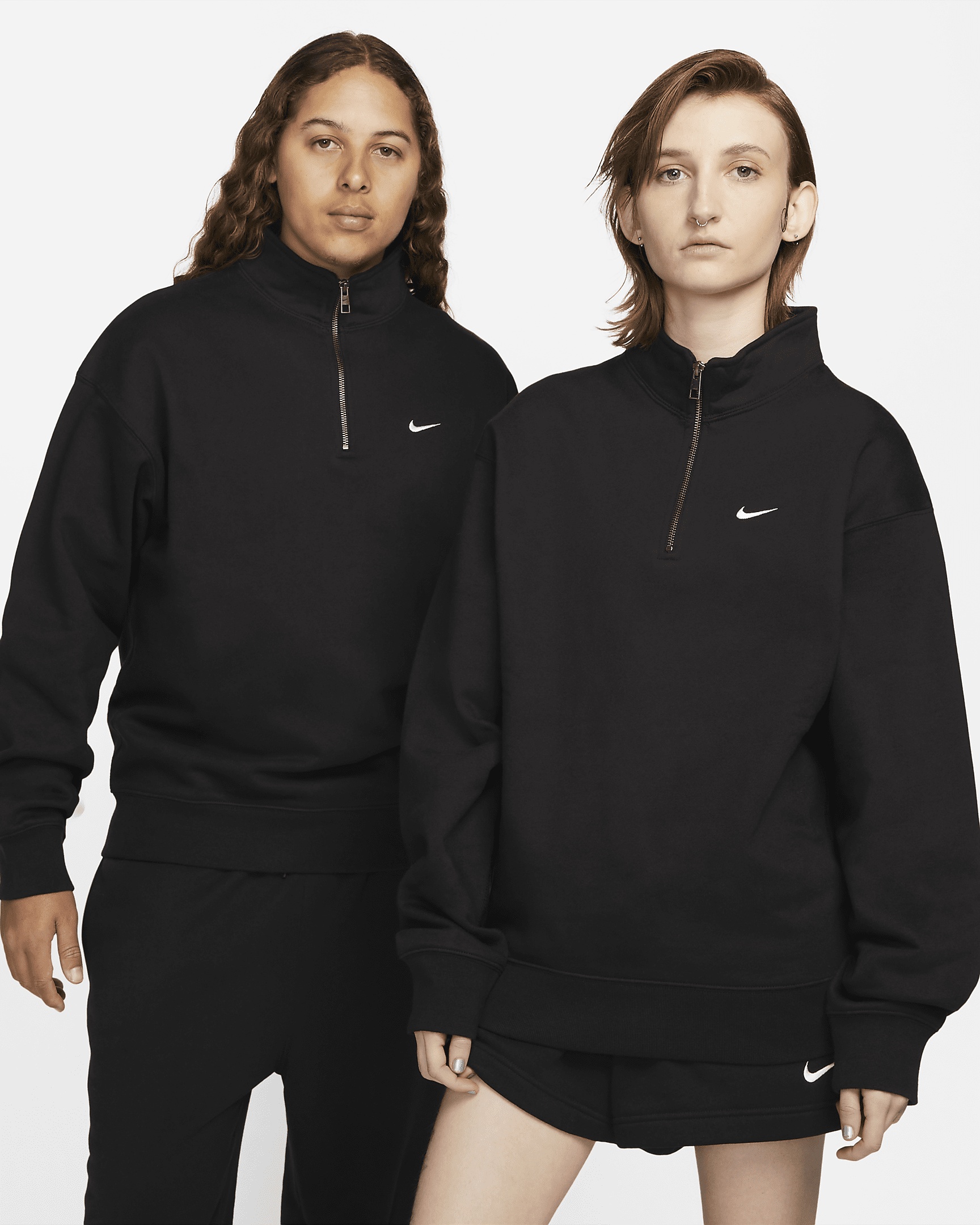 ★NIKE★SOLO SWOOSH 1/4ジップ トップ★追跡可 Nike Nike Solo Swoosh Men's 1/4-Zip Top | REVERSIBLE