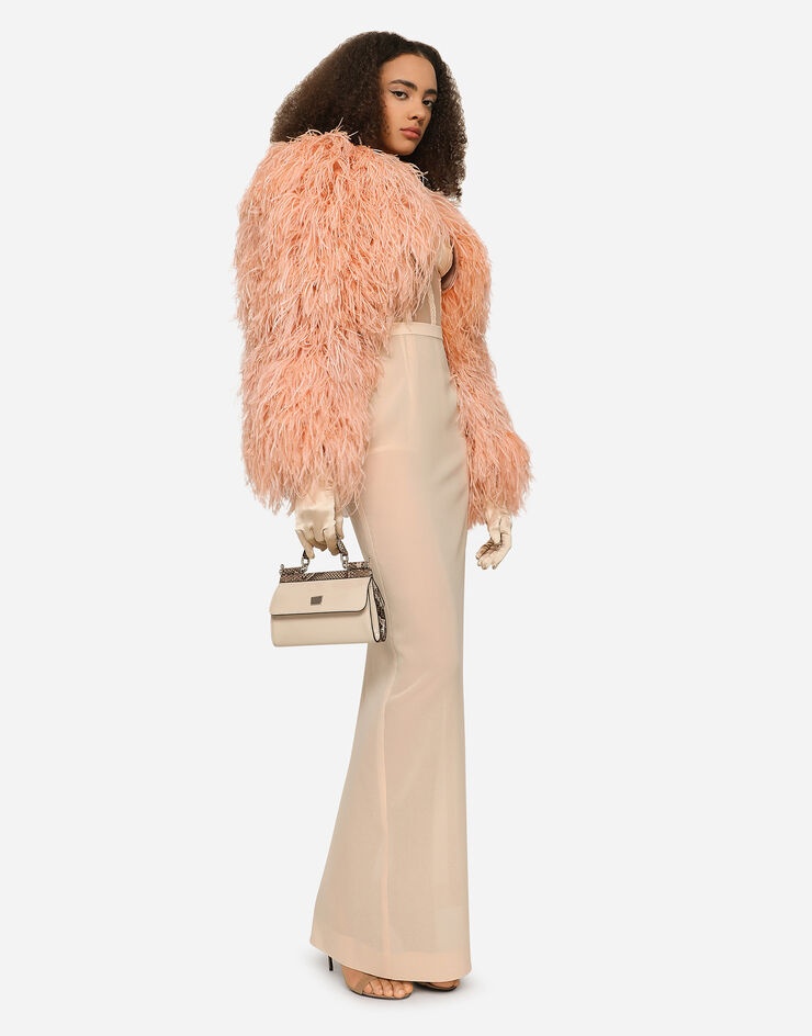 Ostrich feather bolero jacket - 7