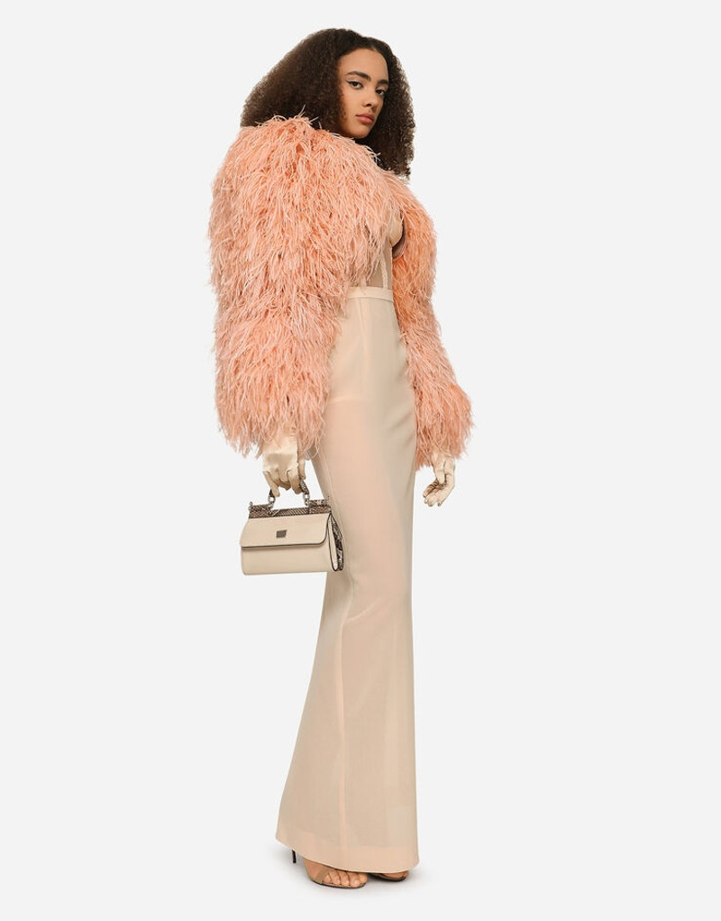 Ostrich feather bolero jacket 7