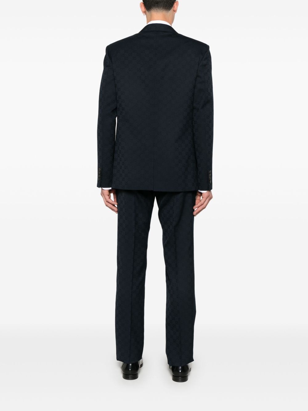 GG wool jacquard suit - 3