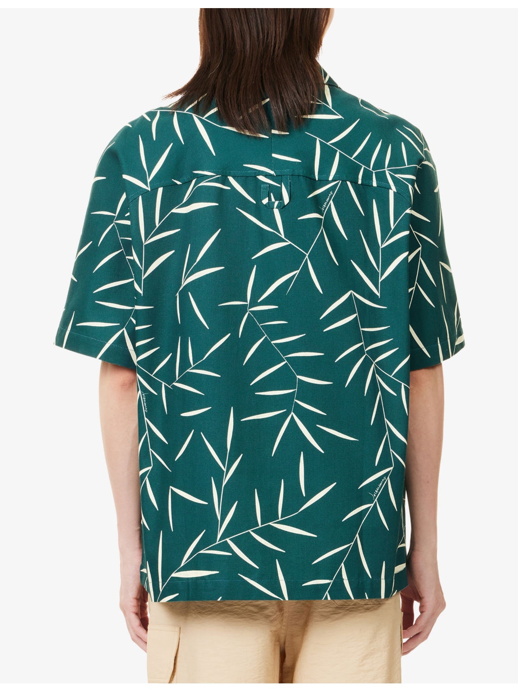 La Chemise Fonccio Graphic-print Cotton Shirt - 4