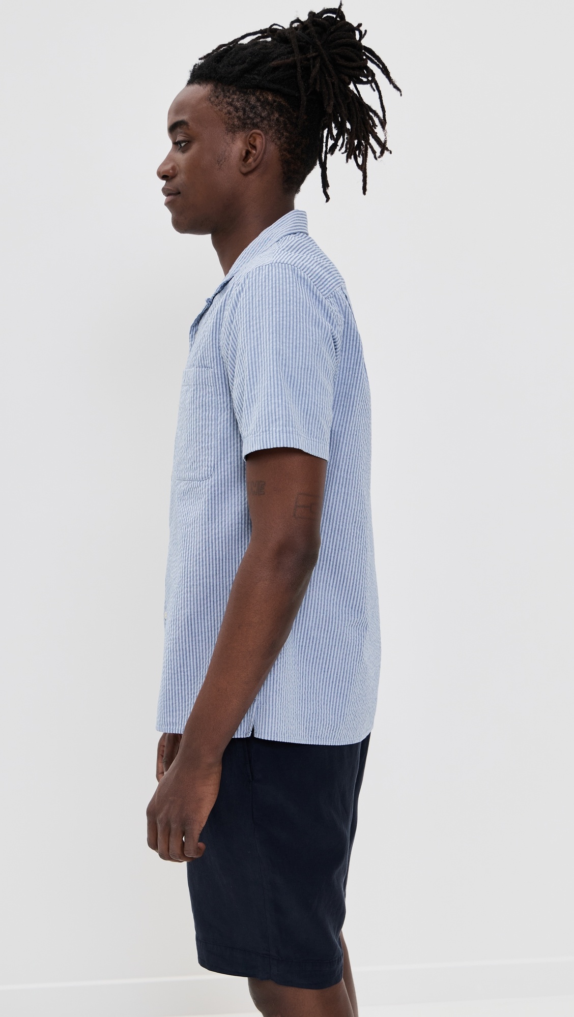 Seersucker Camp Shirt - 3