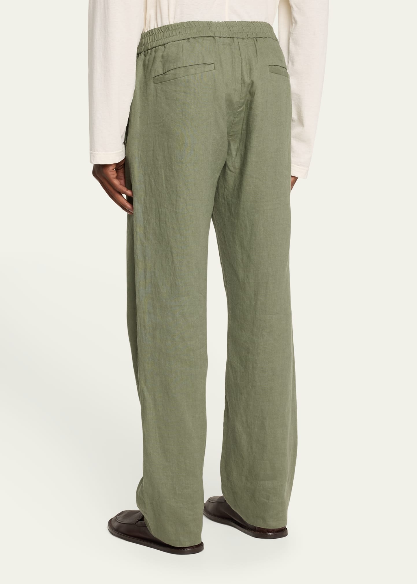 Men's Easy Linen Trousers - 3