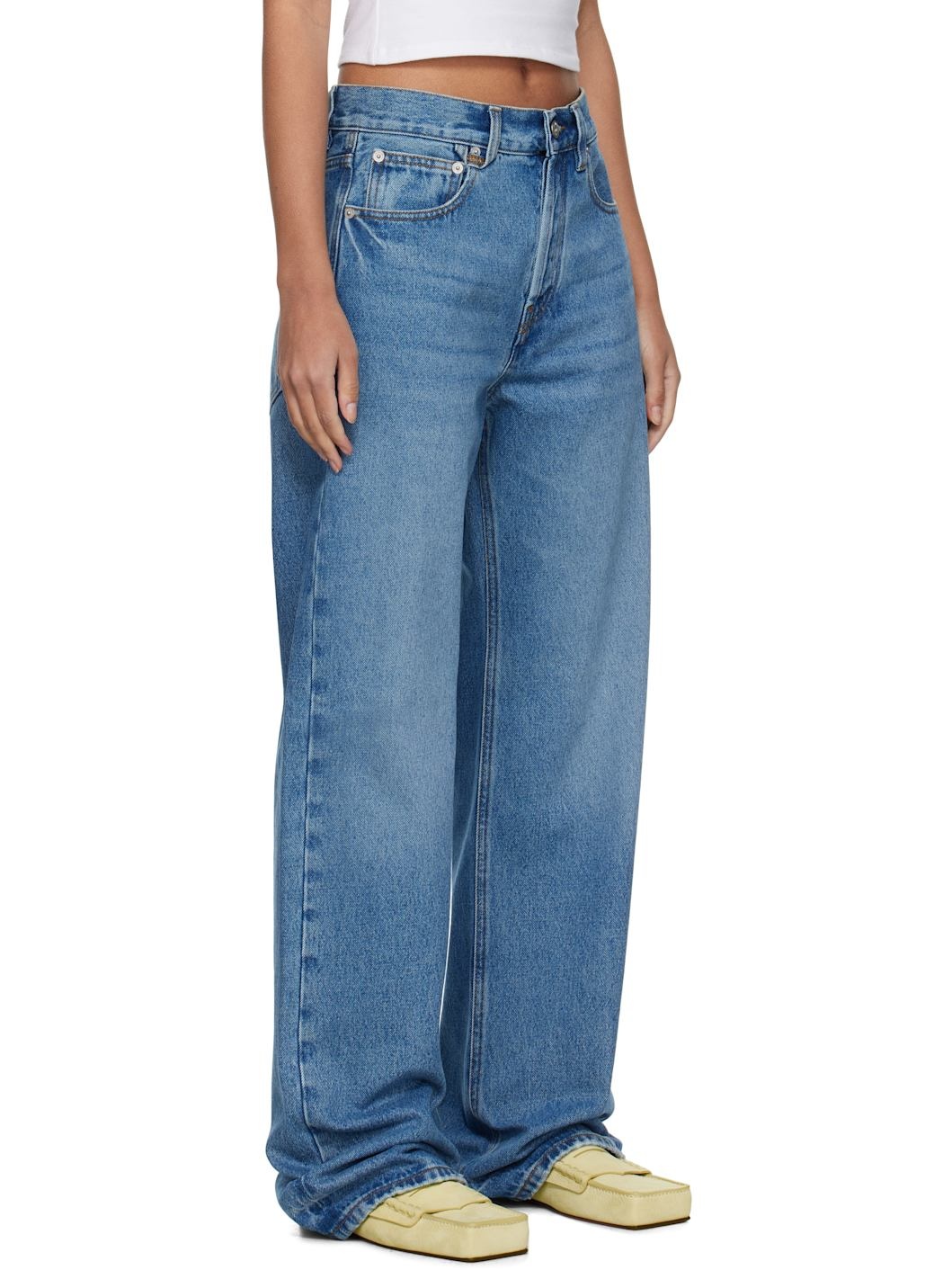 Blue 'The straight de-Nîmes' Jeans - 2