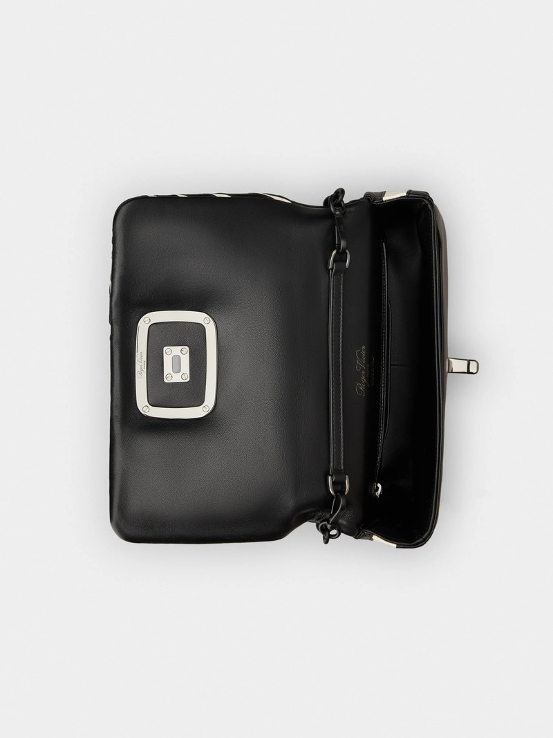 Viv' Choc Bag in leather 5