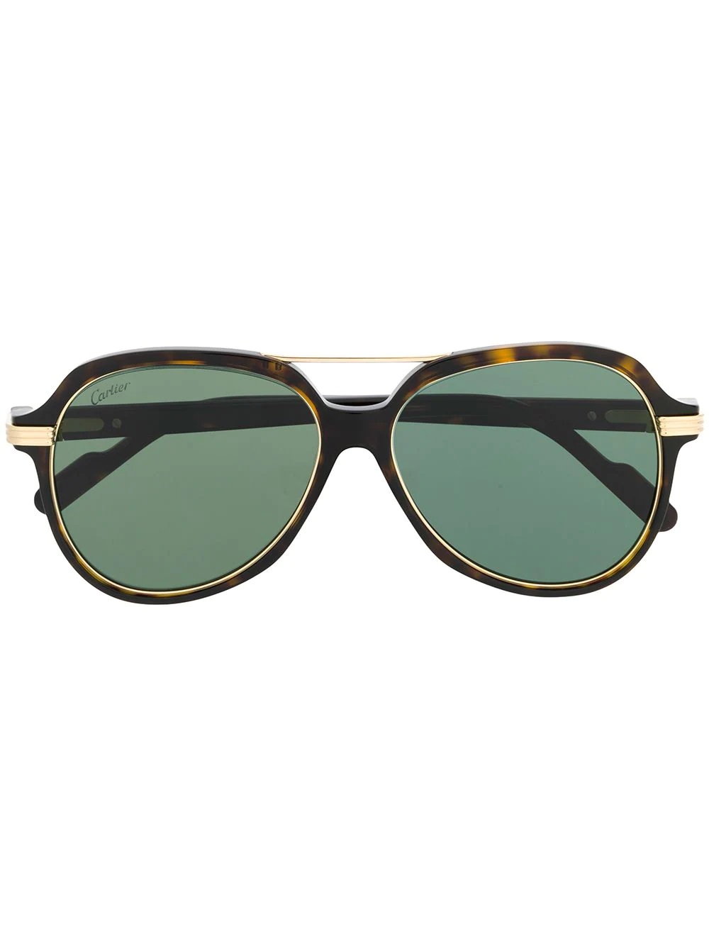 C Décor oversized-frame sunglasses - 1