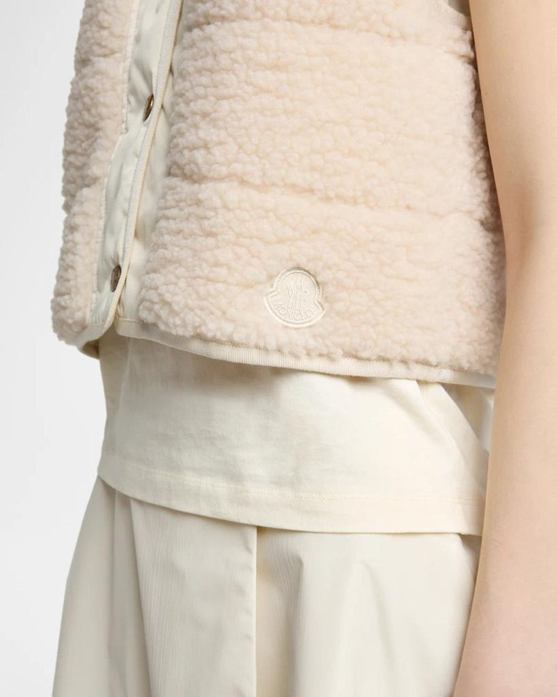 Faux Fur Paneled Vest 5