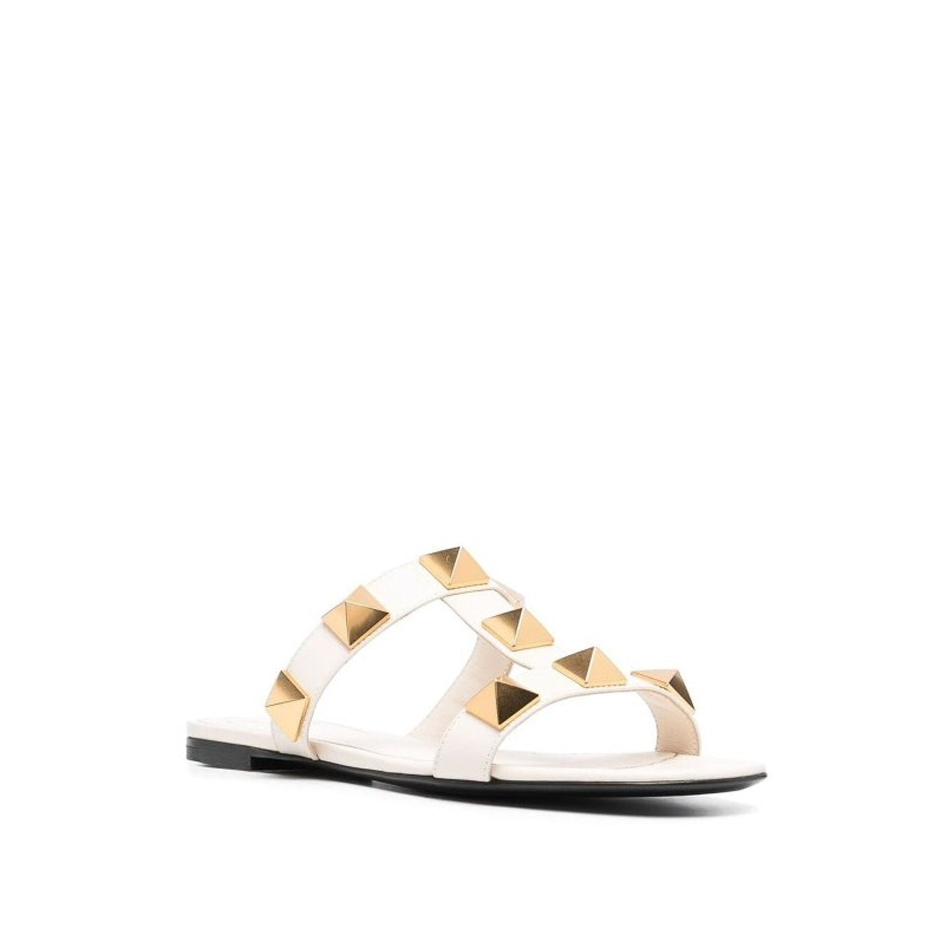 Valentino Garavani Roman Stud Leather Flat Sandals Women - 2