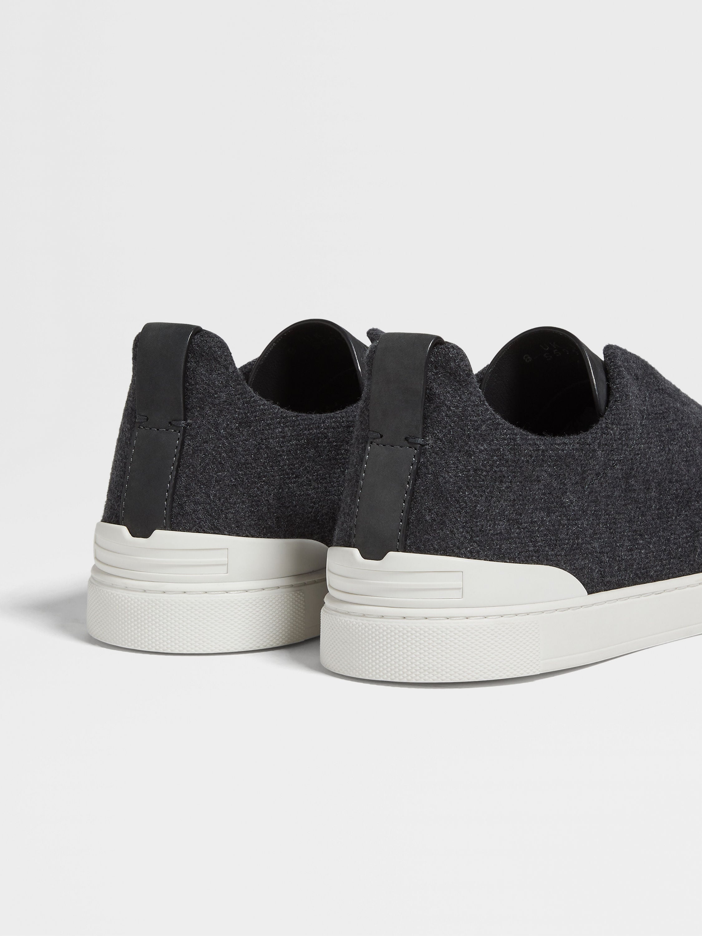 DARK GREY OASI CASHMERE TRIPLE STITCH™ SNEAKERS - 2