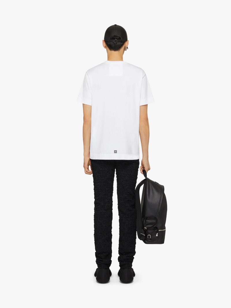 GIVENCHY COLLEGE T-SHIRT IN COTTON 4