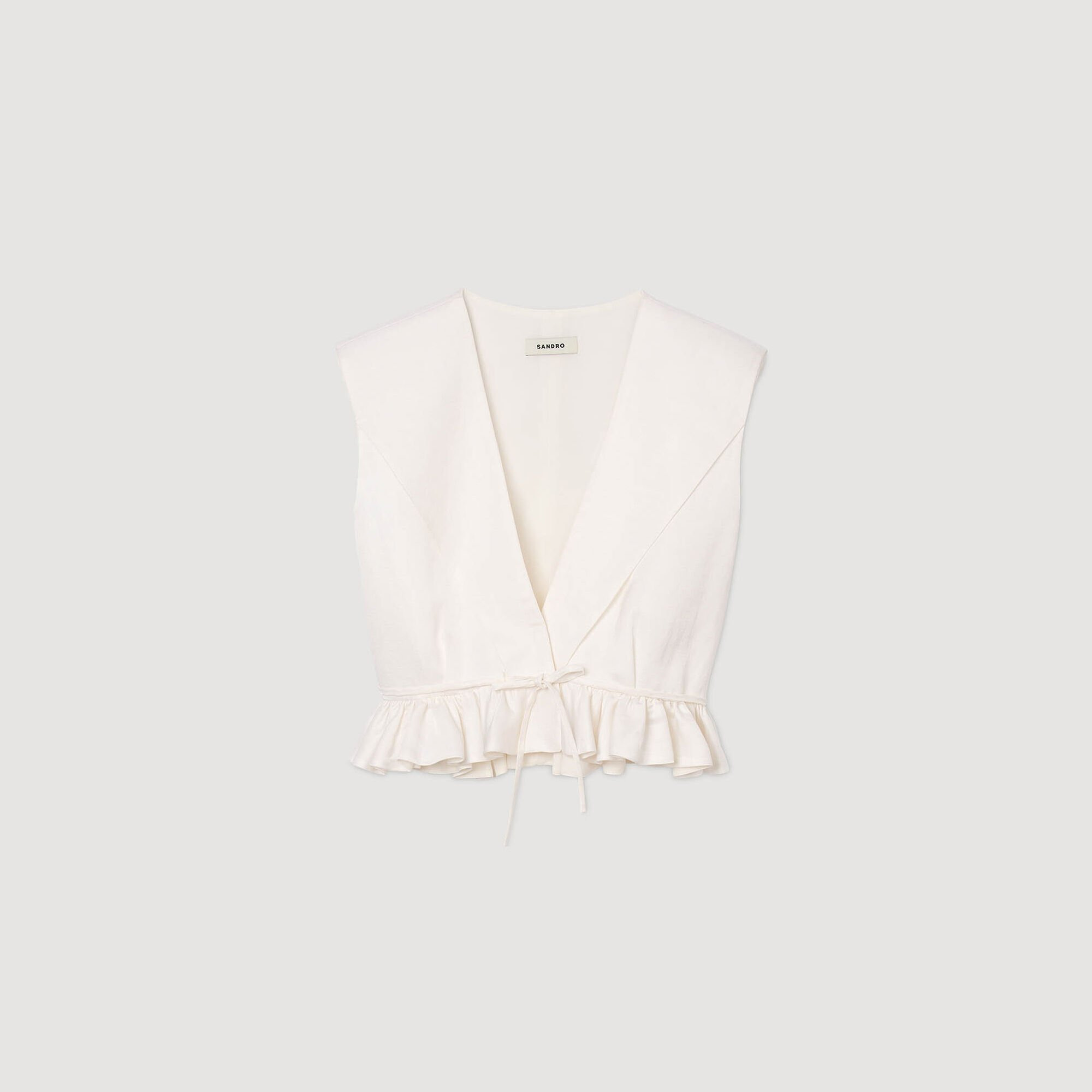 RUFFLED CROP TOP - 6