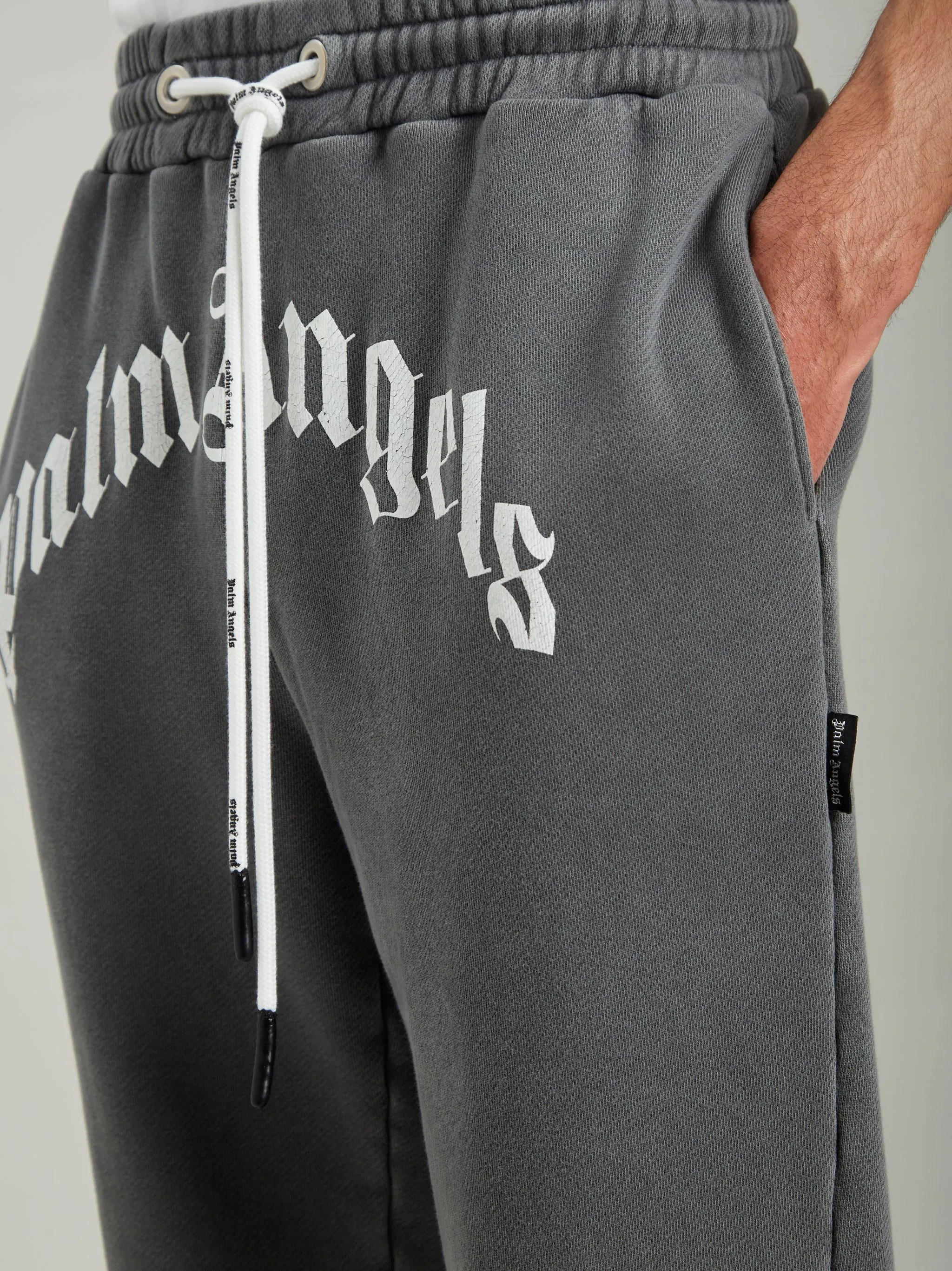 CURVED LOGO SWEATPANTS - 7