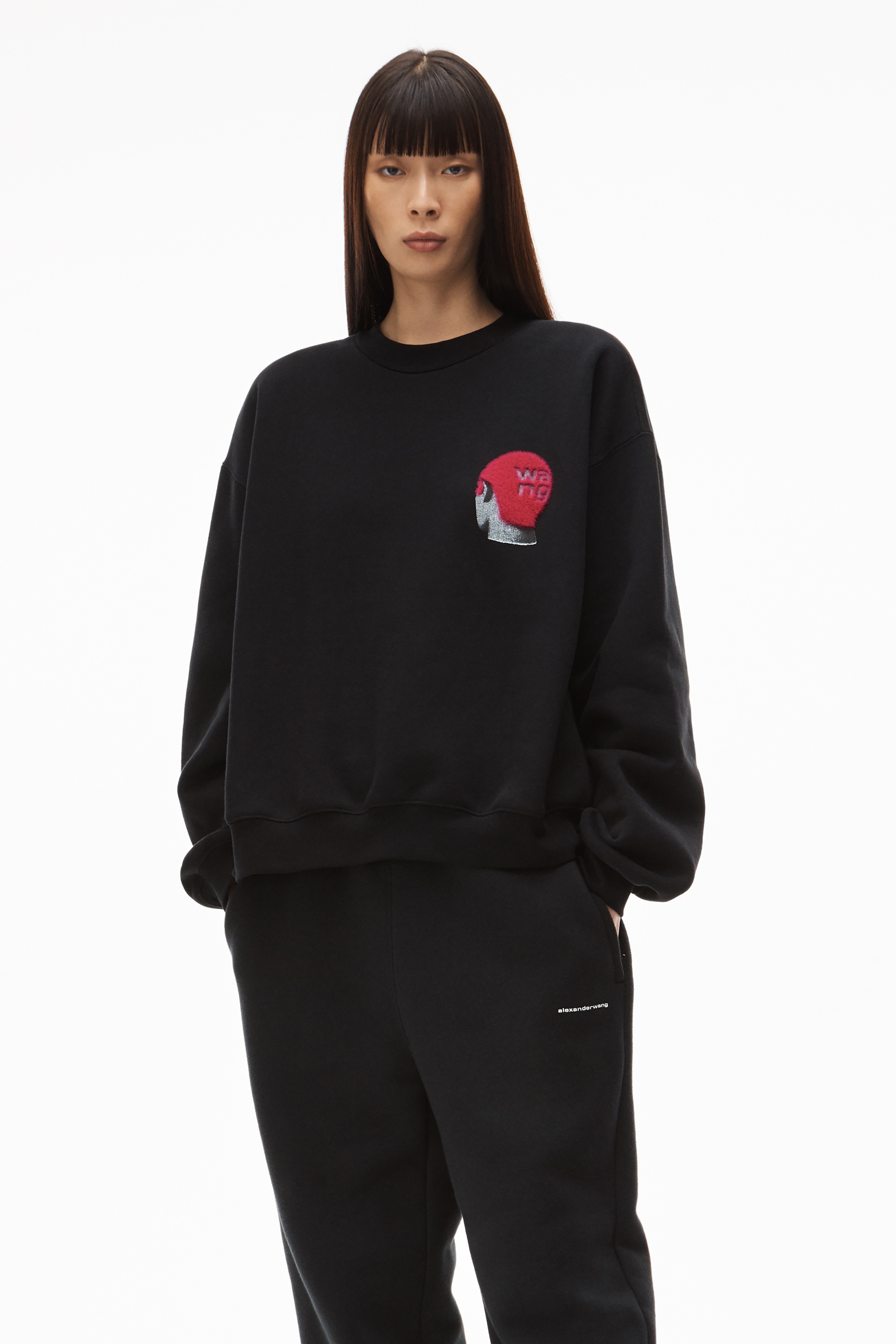 BUZZ CUT GRAPHIC PULLOVER IN TERRY - 2