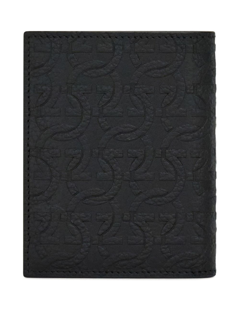 FERRAGAMO embossed Gancini wallet outlook