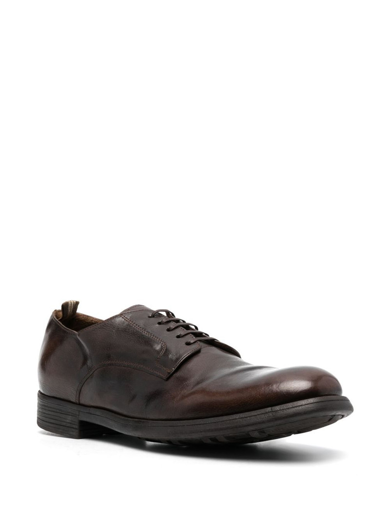 OFFICINE CREATIVE Chronicle 001 leather derby shoes outlook