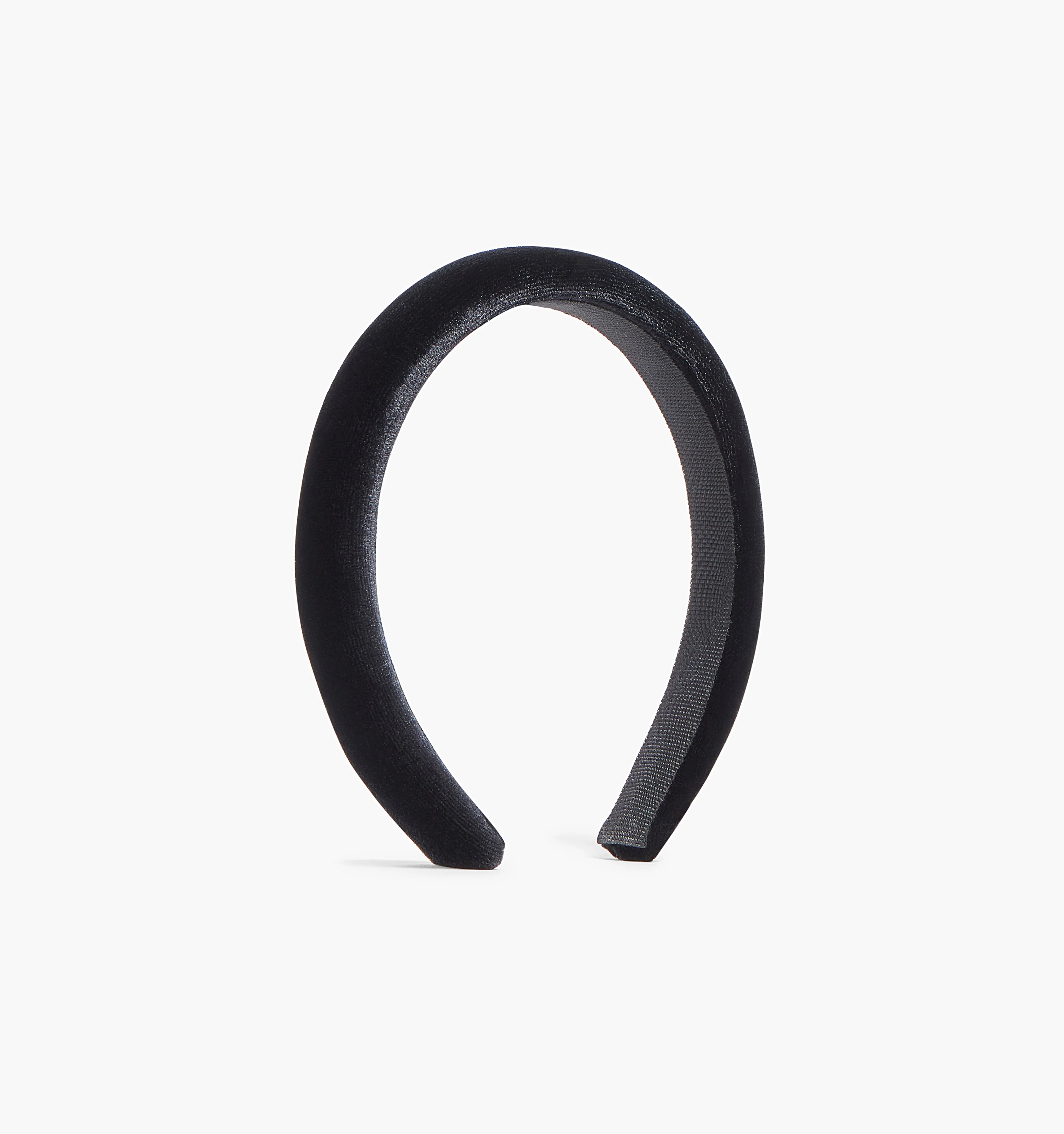 The Alice Headband - Black Velvet - 1