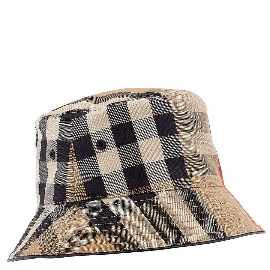 Burberry Men's Vintage Check Bucket Hat - 5