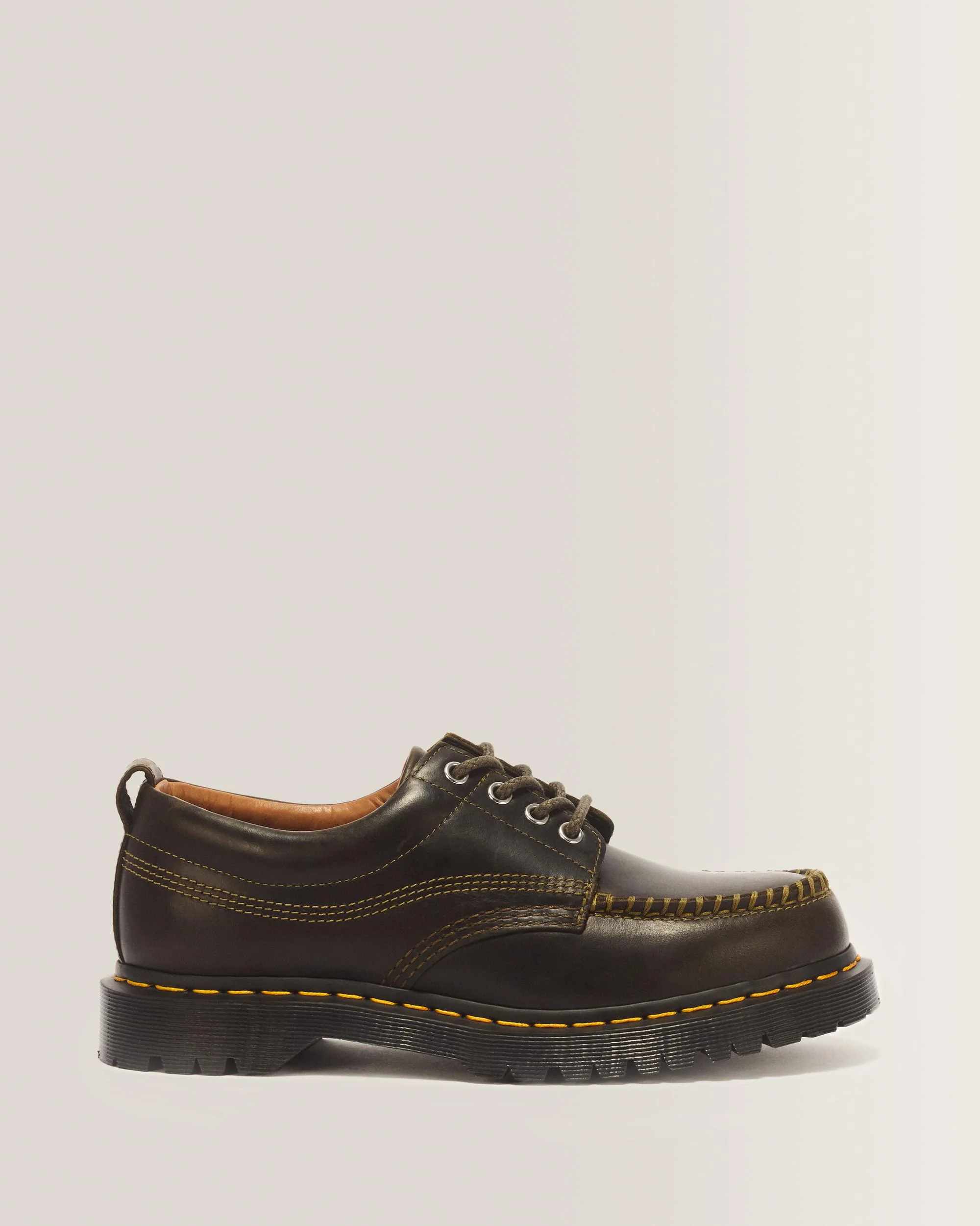 Lowell Leather Moc Toe Shoes - 1