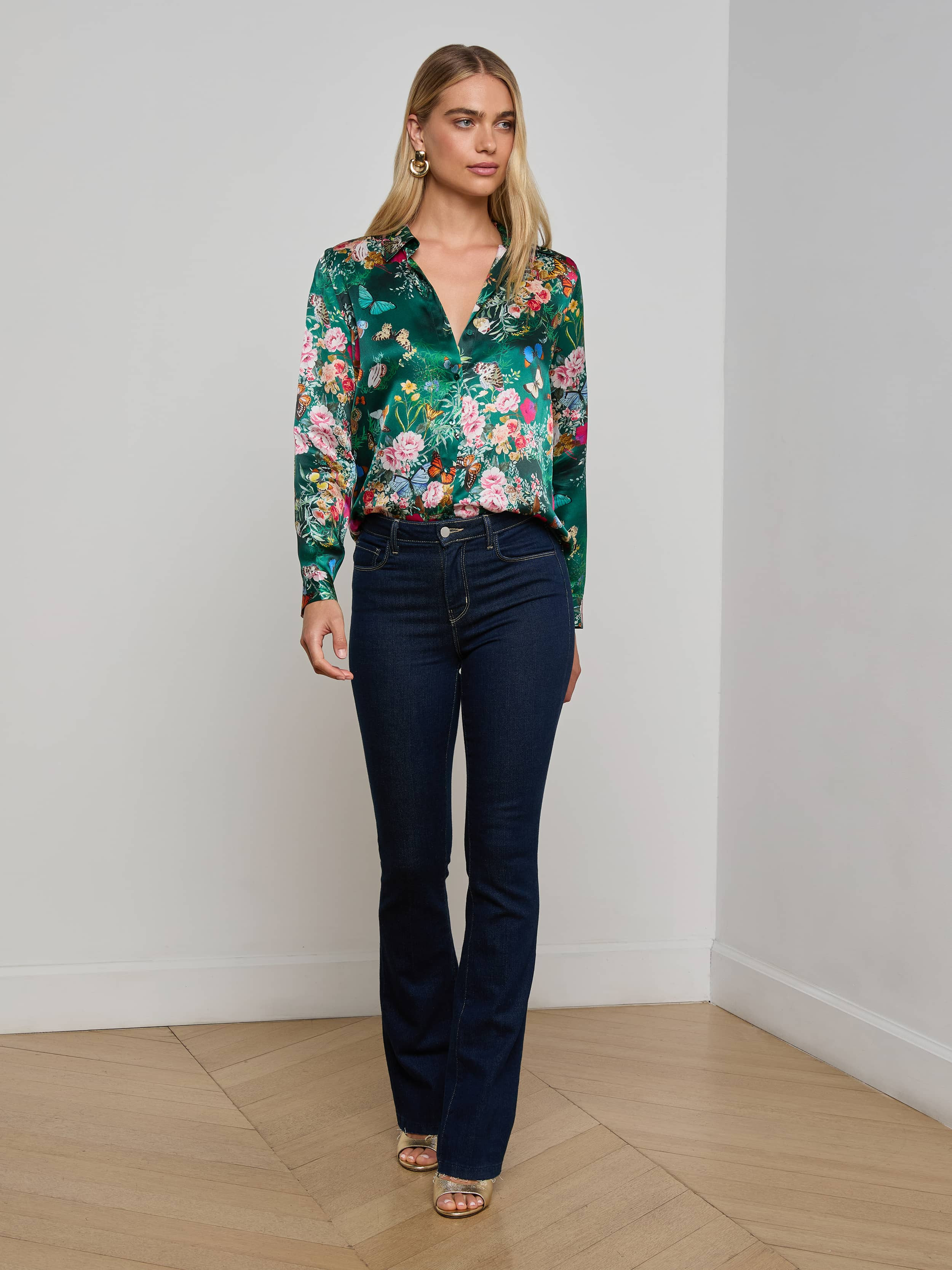 Tyler Silk Blouse - 4