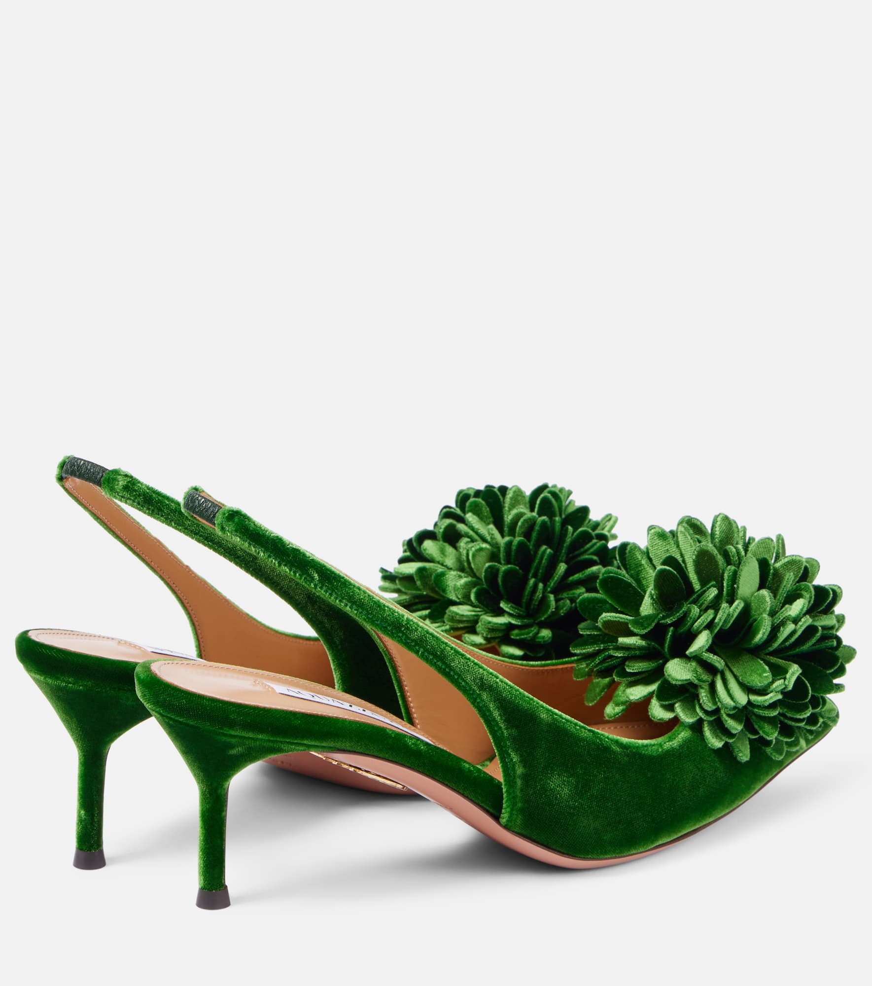 Couturier Sling 65 velvet slingback pumps - 2