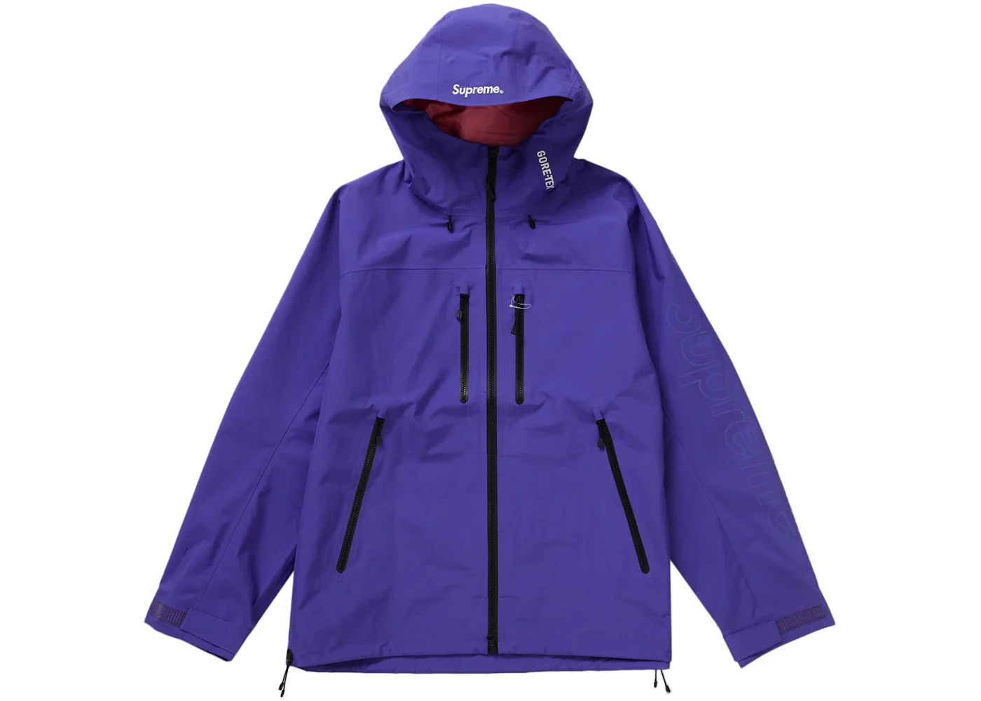 Supreme GORE-TEX Taped Seam Shell Jacket Purple - 1