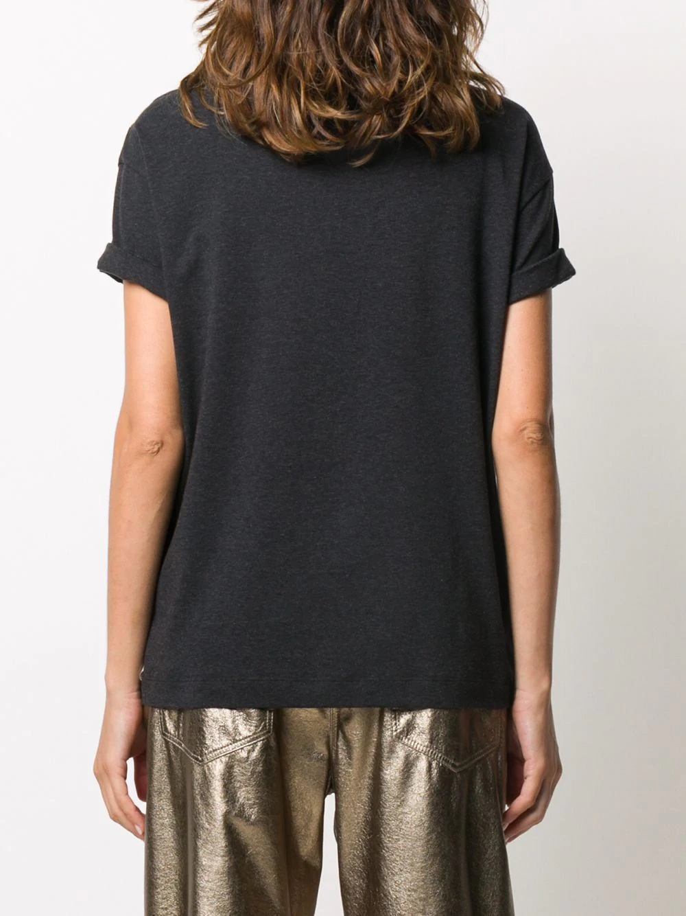 embroidered T-shirt - 4