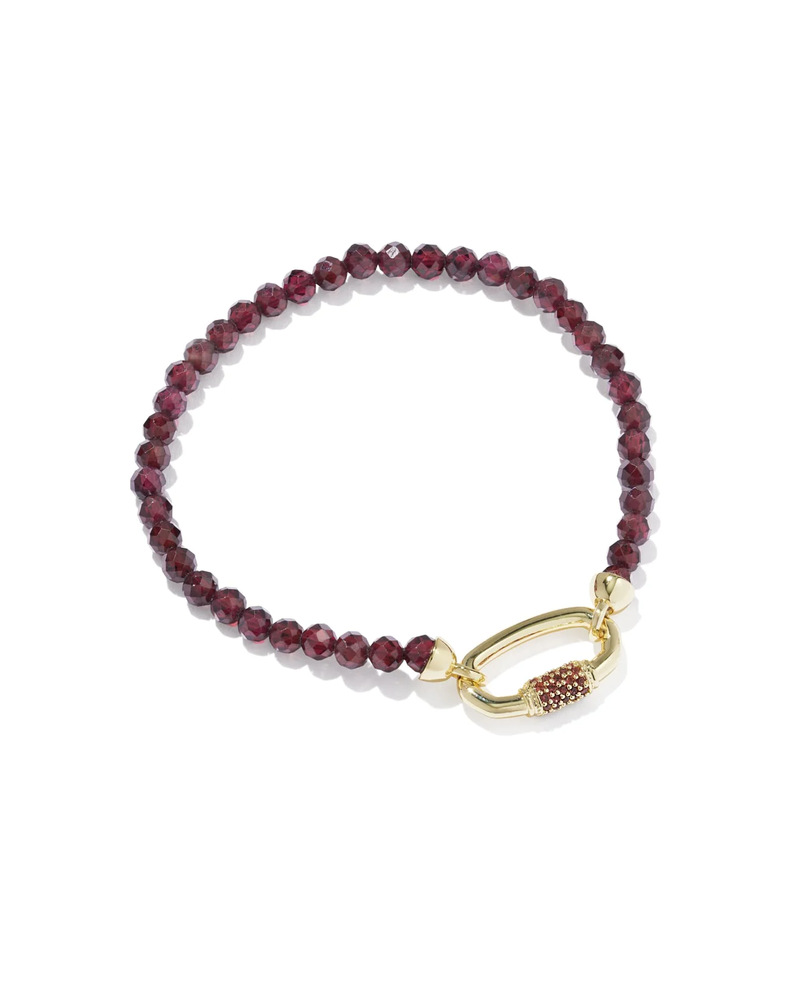 Emery Gold Beaded Stretch Bracelet - 1