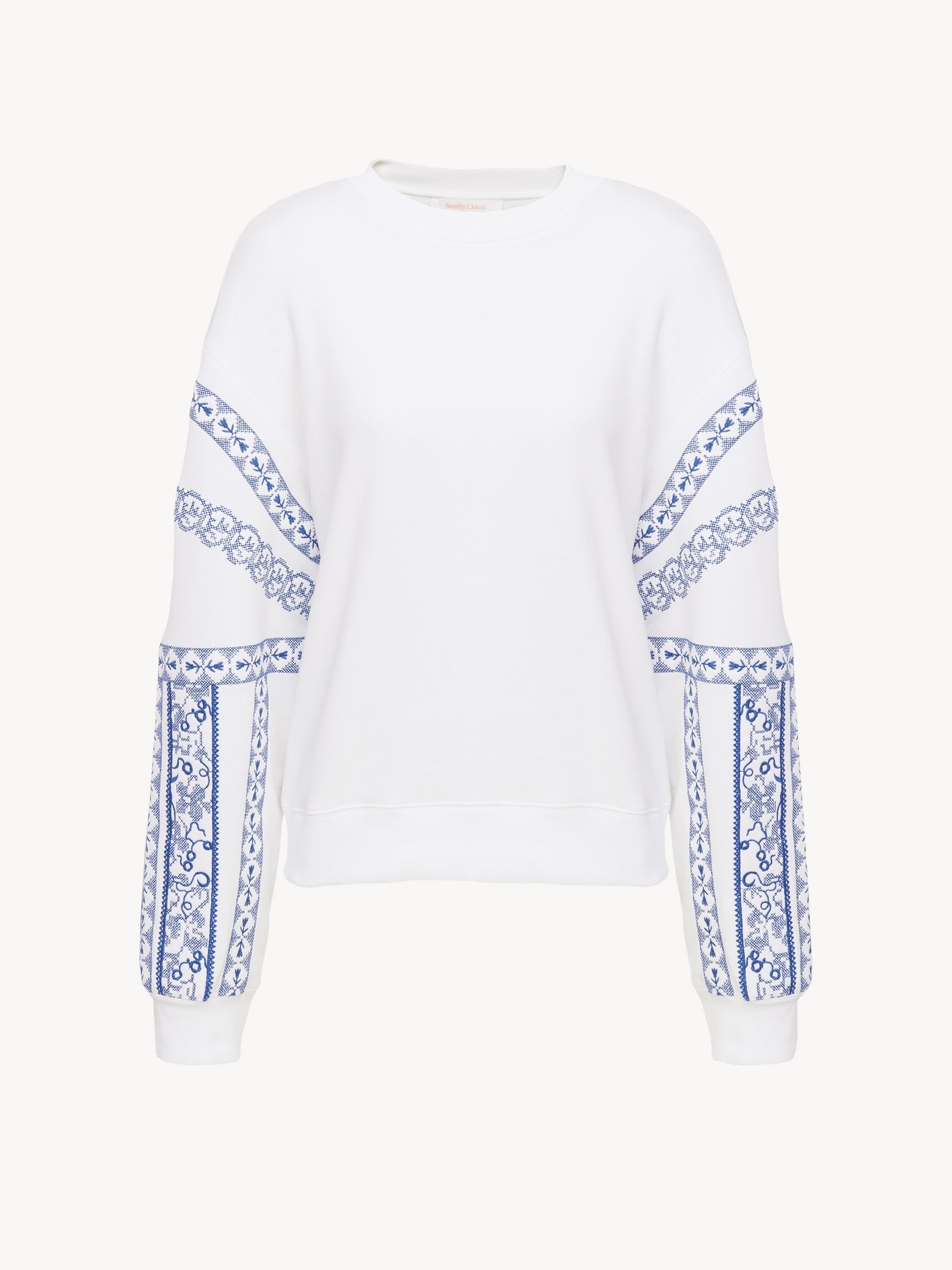 EMBROIDERED SWEATSHIRT - 4