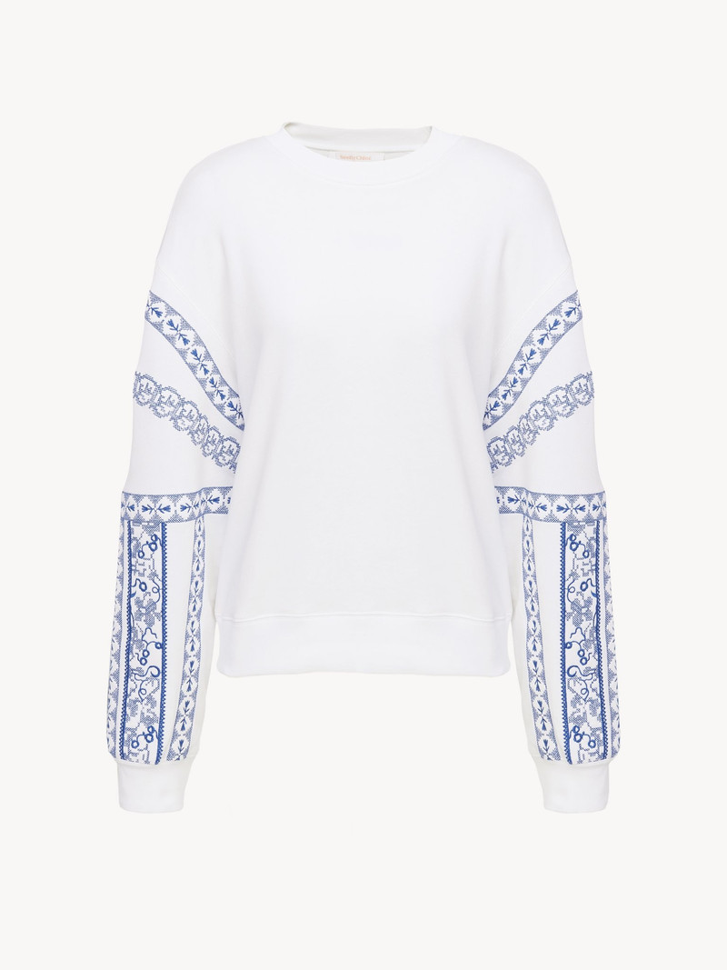 EMBROIDERED SWEATSHIRT 4