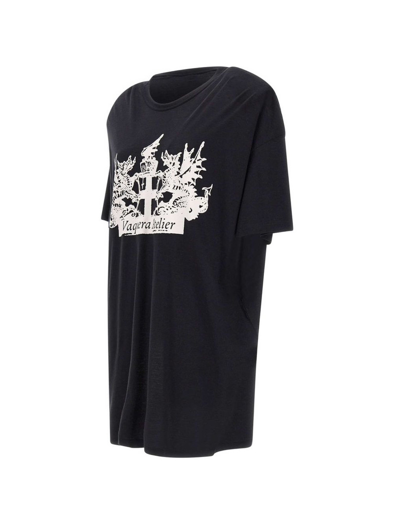 graphic-print T-shirt dress 3
