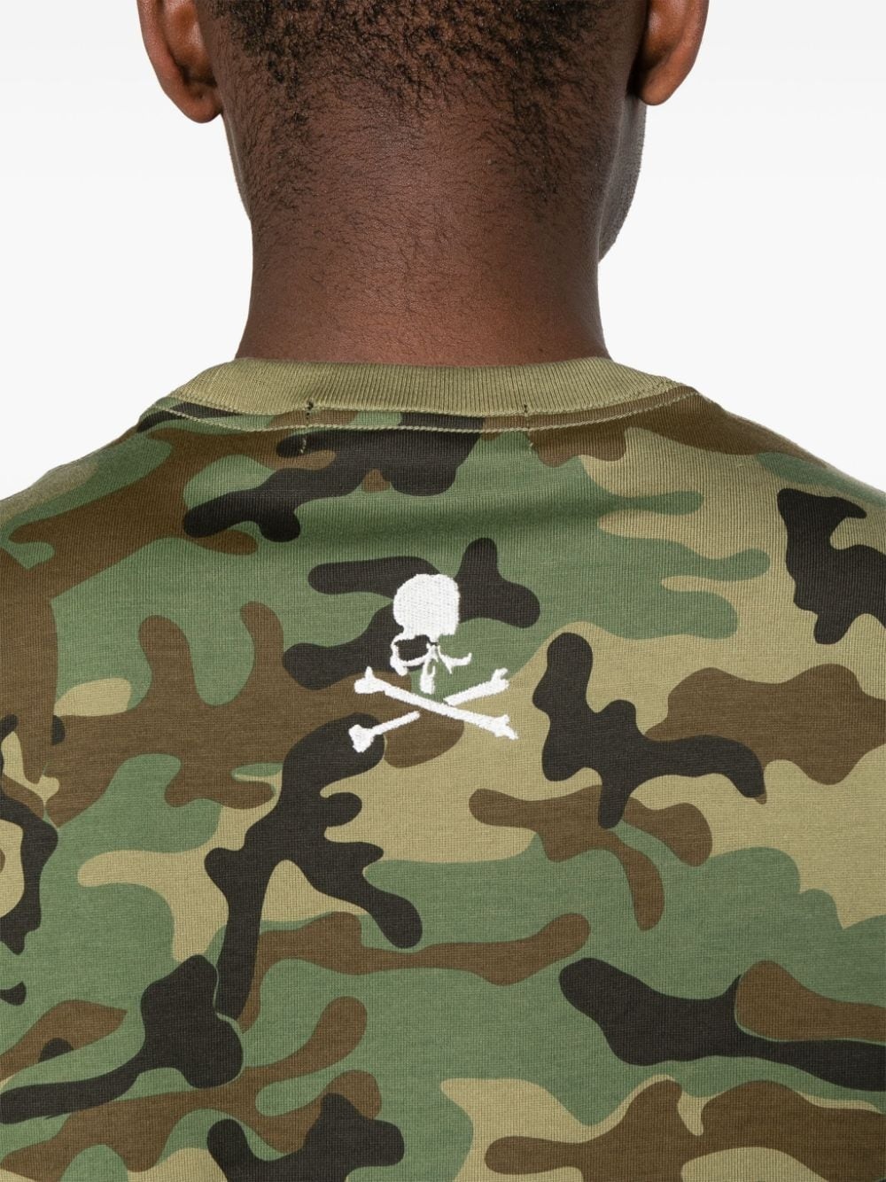camouflage-pattern cotton T-shirt - 5