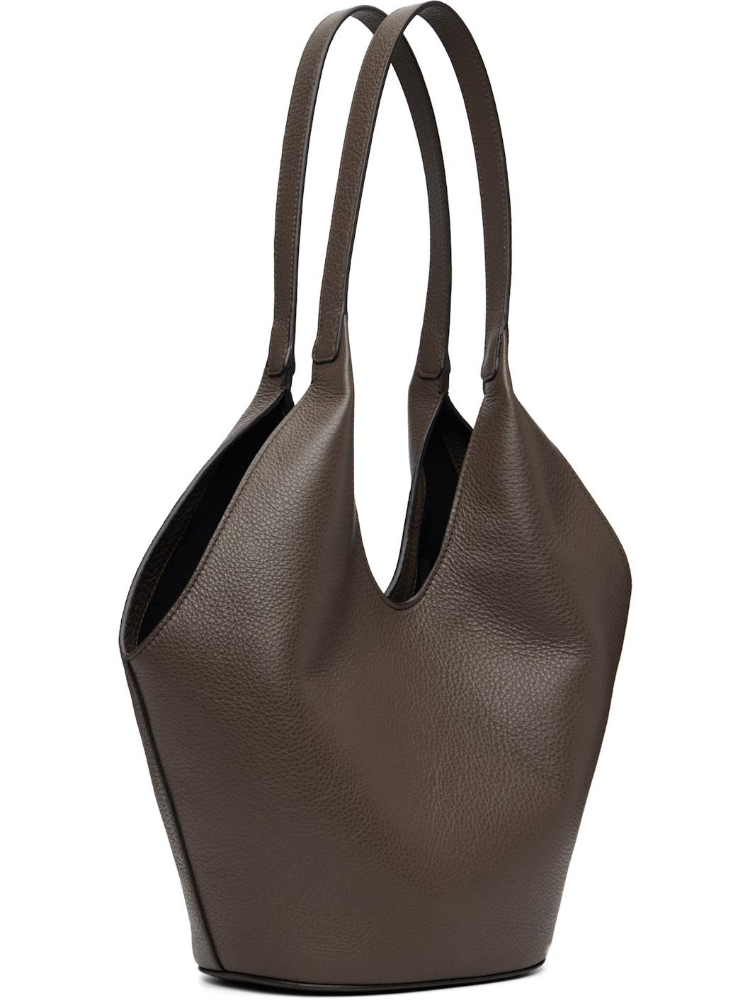 SSENSE Exclusive Brown Phantom Bucket Tote - 3