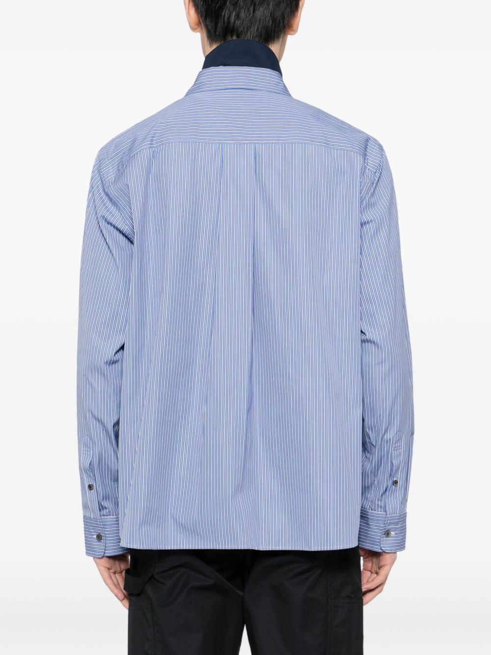 poplin shirt jacket - 4