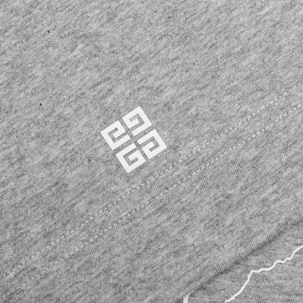 T-SHIRT - LIGHT GREY MELANGE - 4