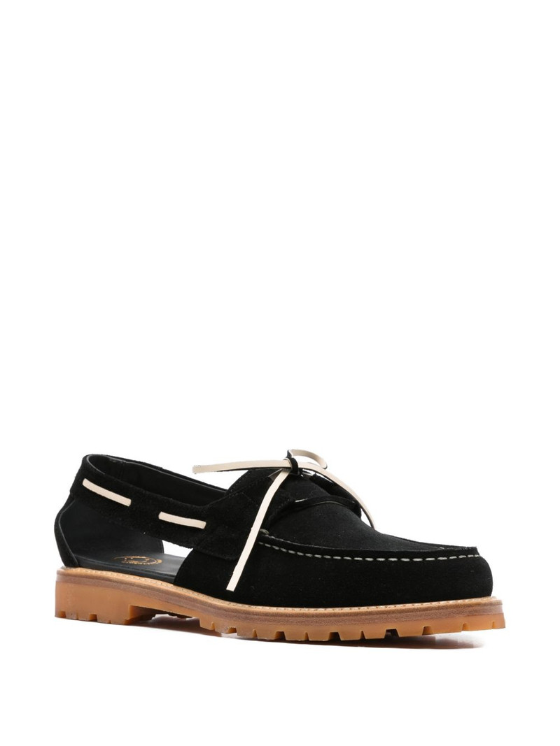 A KIND OF GUISE cut-out boat shoes outlook