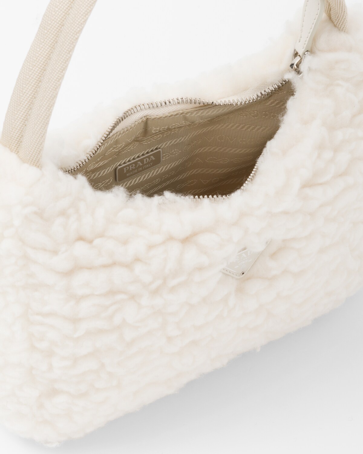 Re-Edition 2000 wool and cashmere mini-bag - 4