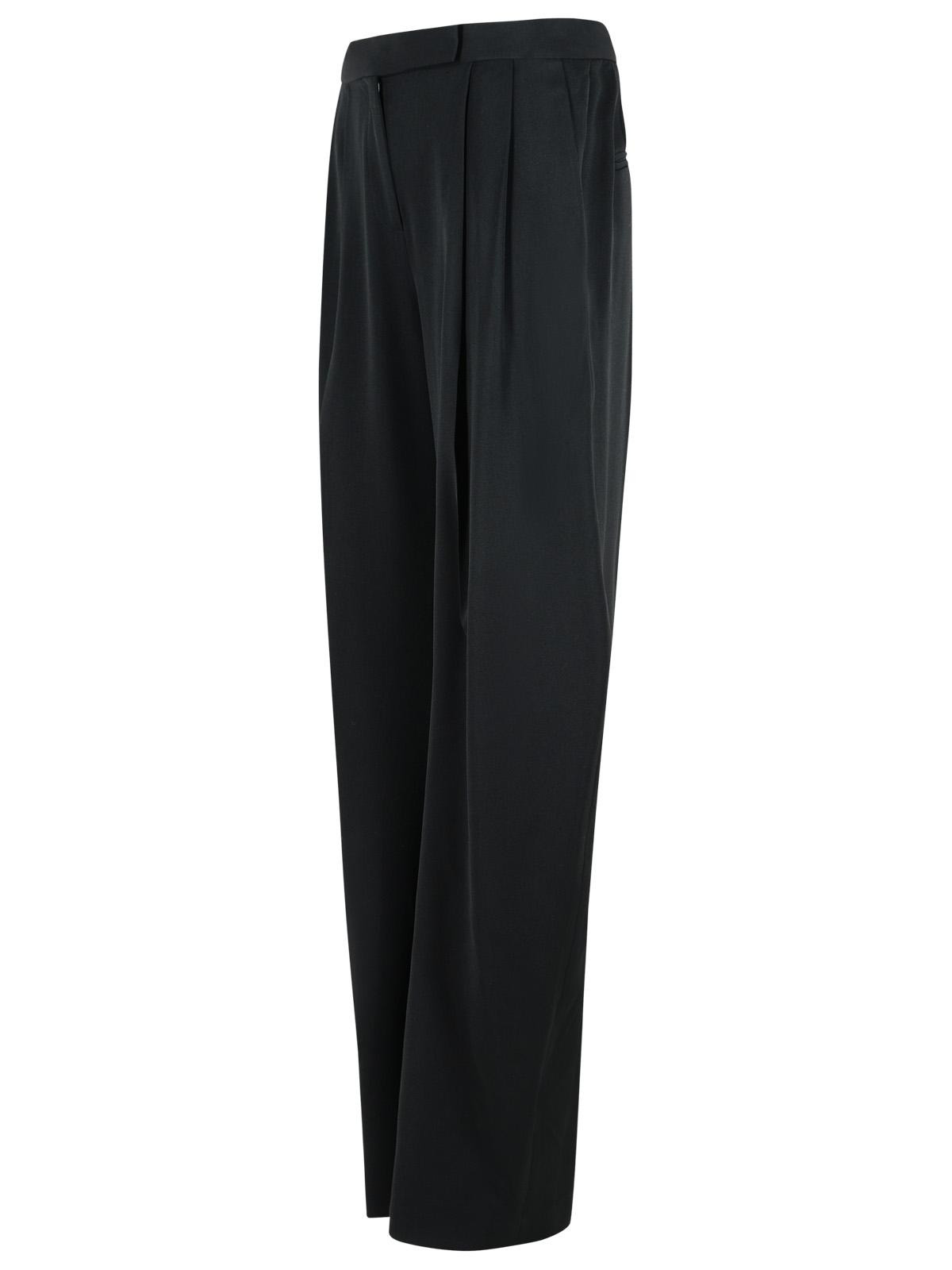 The Attico 'Gary' Long Black Virgin Wool Pants Women - 2