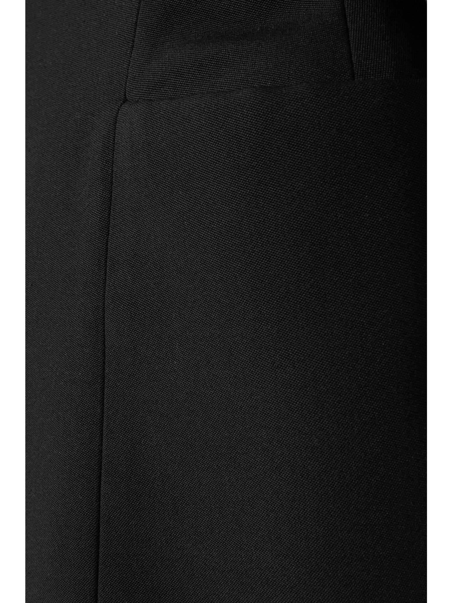 Hourglass wool-gabardine jacket Black - 4